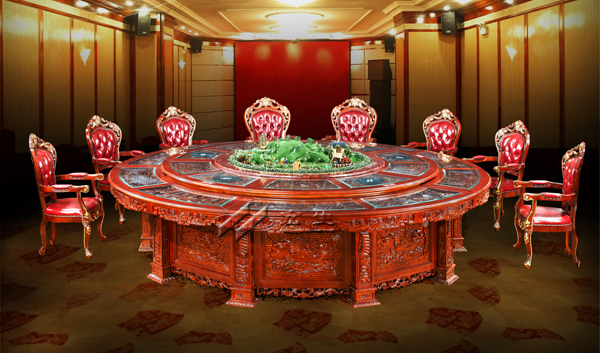 【自動(dòng)餐桌】河南鄭州小南國酒店 一帆風(fēng)順